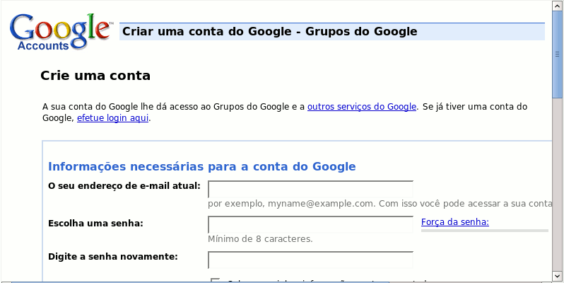 Google Conta